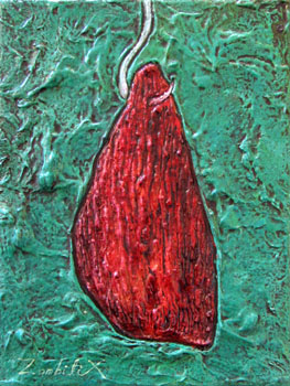 peinture d'un beefsteack