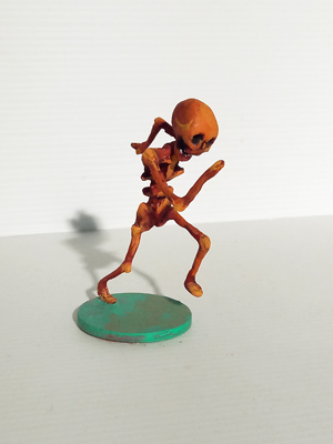 Squelettor « Coureur », Hauteur : 9 cm. 140 €