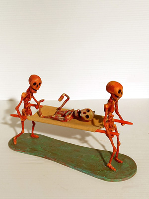 Squelettor « Bobo », Hauteur : 9 cm. 460 €