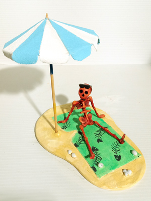Squelettor « Sur les plages du Calvad'Os », 290 €